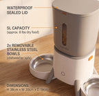 Smart Camera Feeder Dual Bowl NOMIA