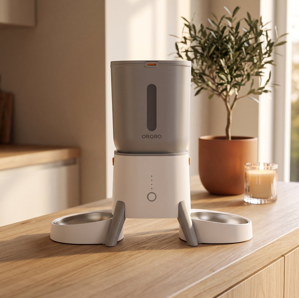 Smart Camera Feeder Dual Bowl NOMIA
