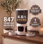 Smart Camera Feeder Dual Bowl PAVIA