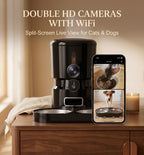 Smart Camera Feeder Dual Bowl OVIA